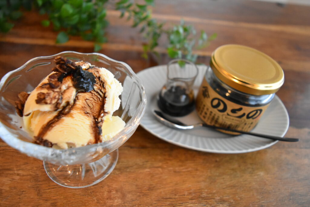 海苔の佃煮アイス