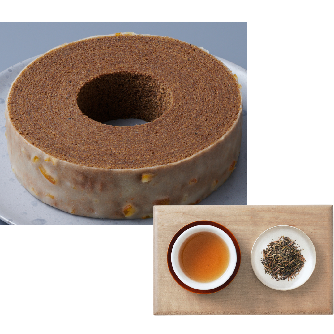 【治一郎×山本山】ほうじ茶バウムクーヘン