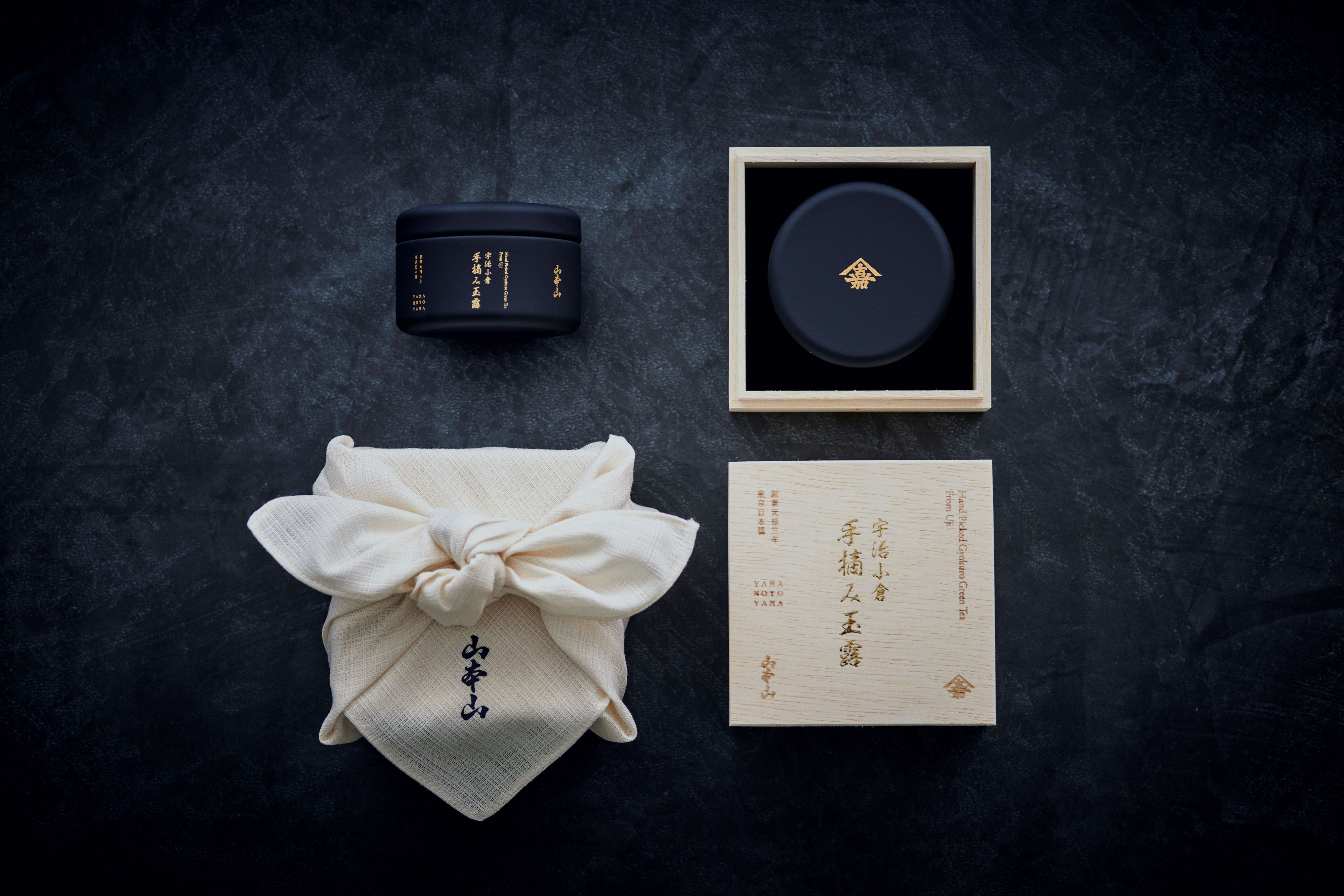 宇治小倉手摘み玉露 - 商品パッケージ