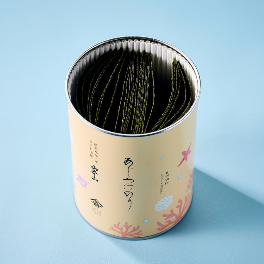 Summer limited edition design can (flavored seaweed)