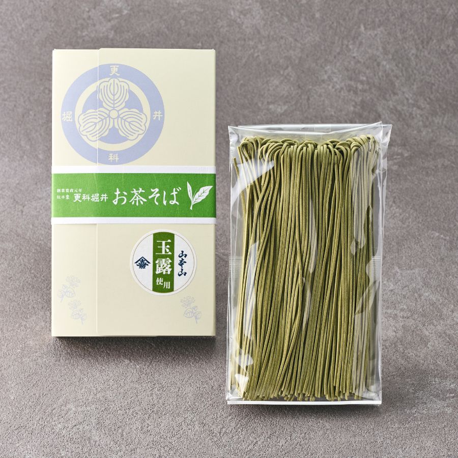【更科堀井×山本山】玉露茶蕎麦