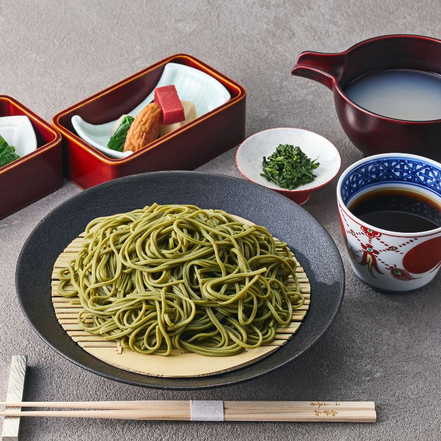 【更科堀井×山本山】玉露茶蕎麦