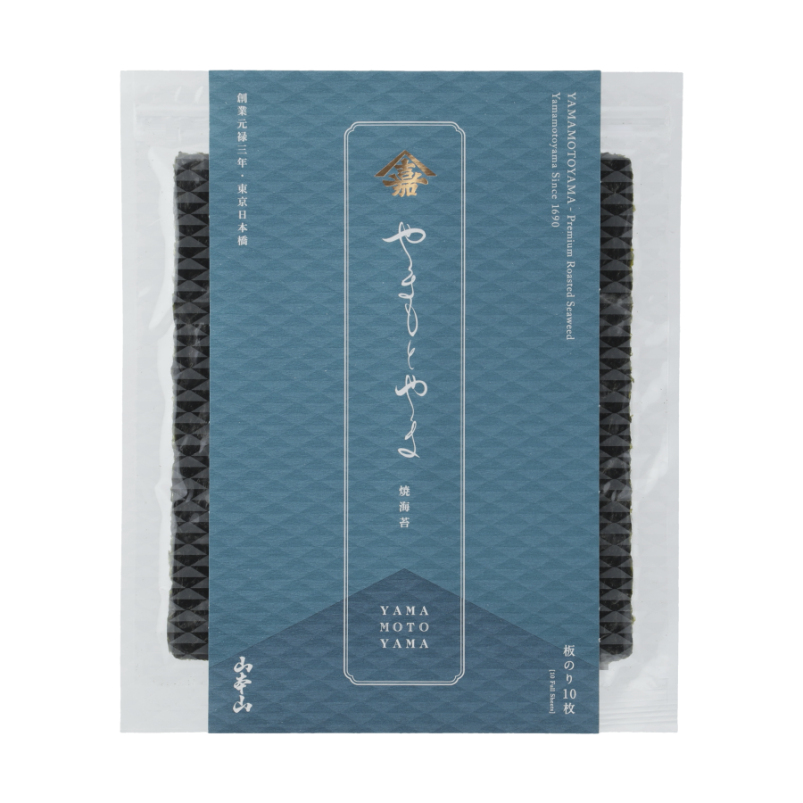 Roasted seaweed "Yamamotoyama" 10 sheets