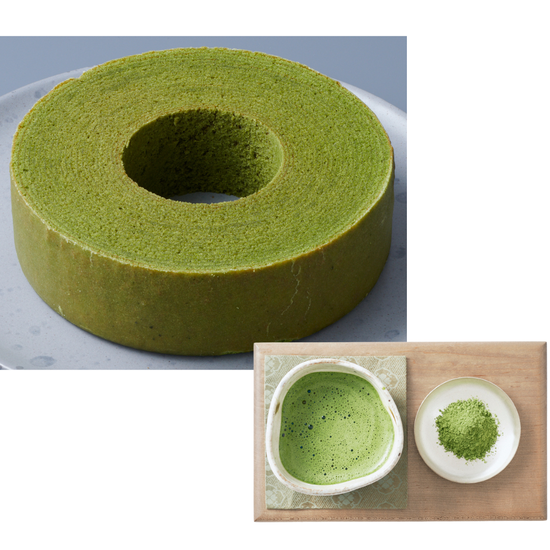 [Jiichiro x Yamamotoyama] Matcha Baumkuchen