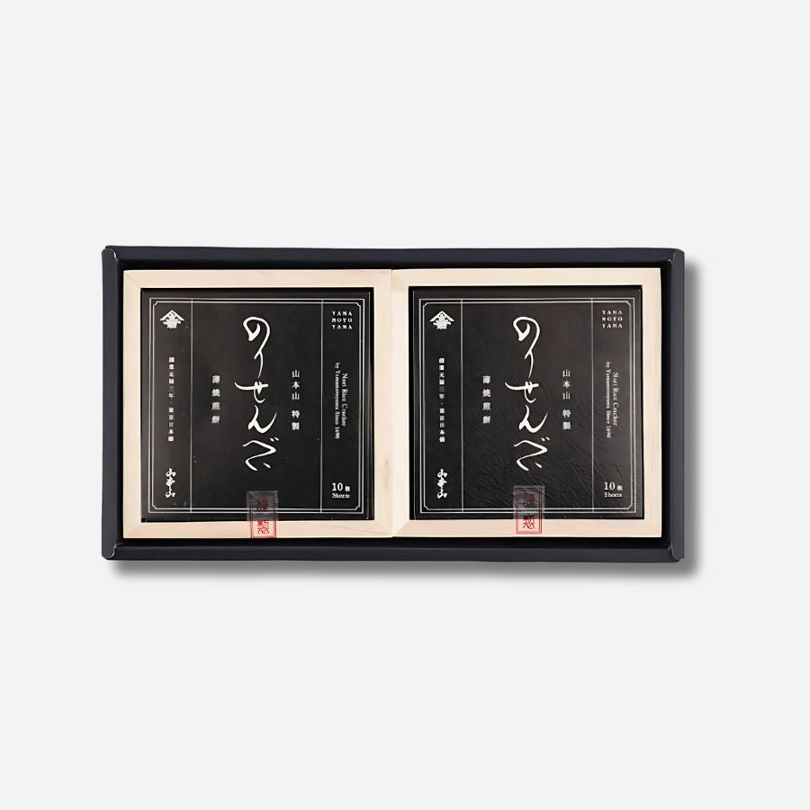 Nori rice cracker set of 2
