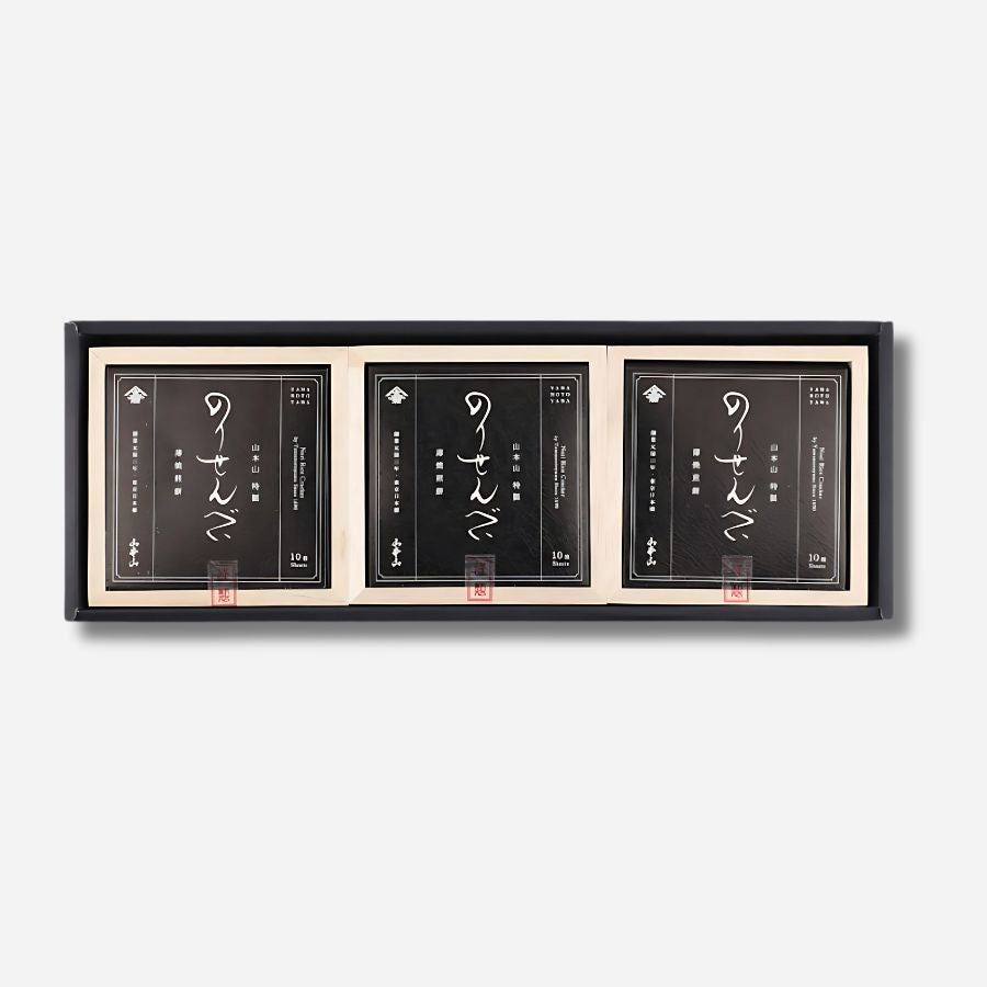 Nori rice crackers (set of 3)