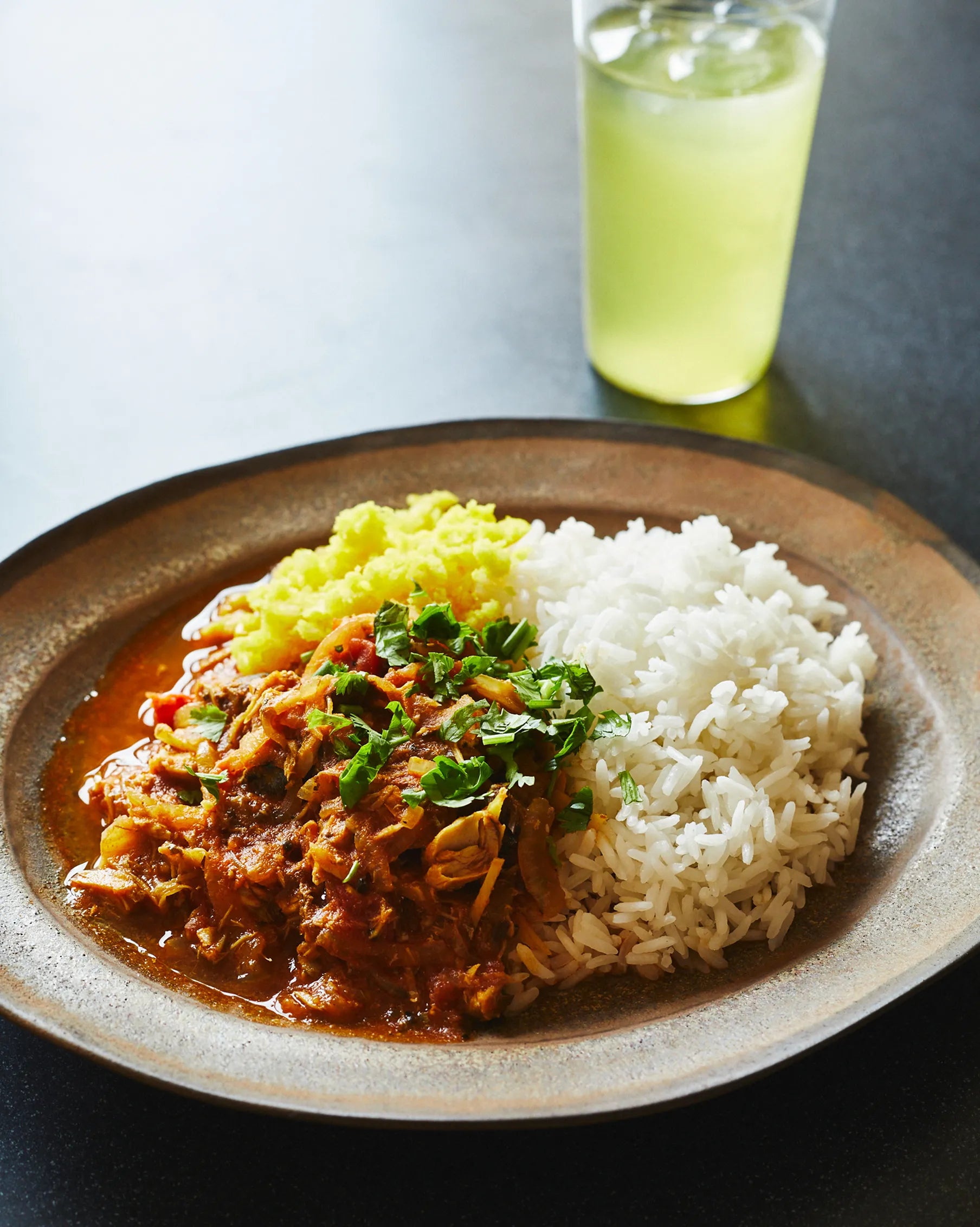 鯖のスパイスカレー×合組煎茶 山本山