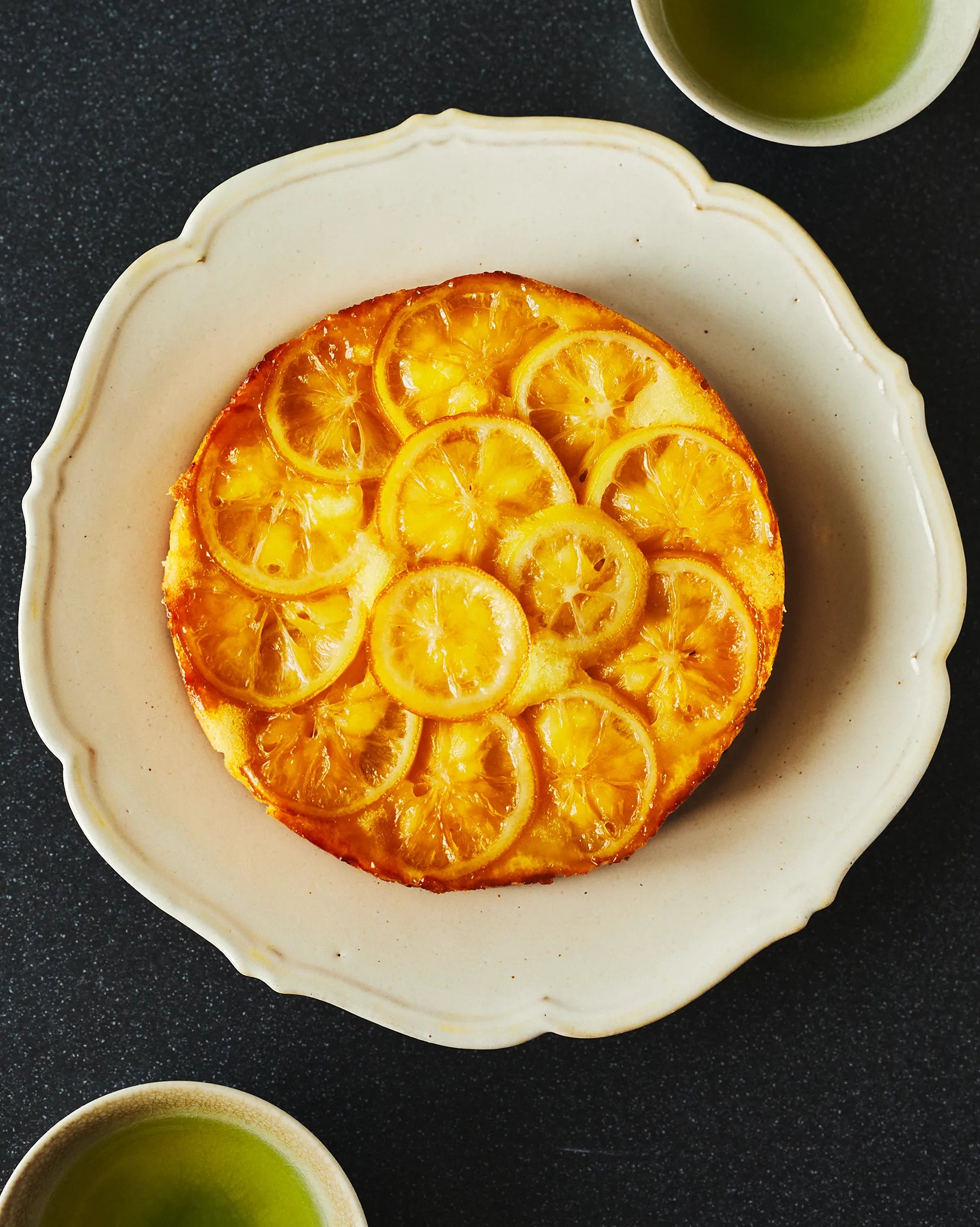 国産レモンのアップサイドダウンケーキ × 静岡「かけがわ」