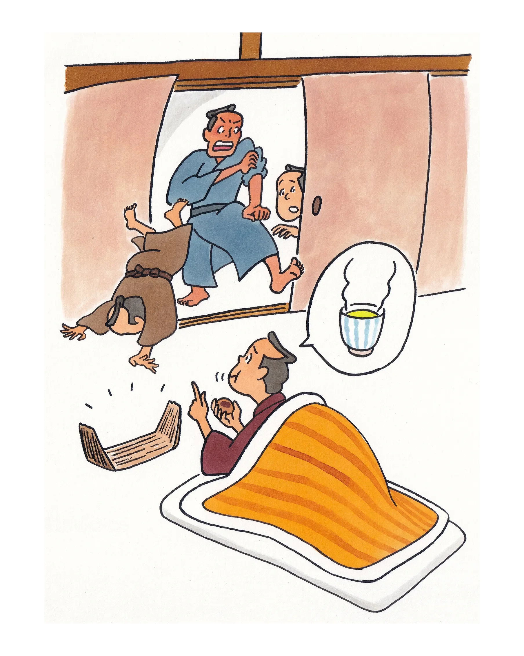 落語「まんじゅうこわい」